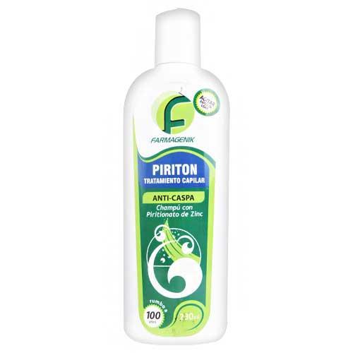 PIRITON ANTI-CASPA CHAMPU CON PIRITIONATO DE ZINC 230 ML FARMAGENIK