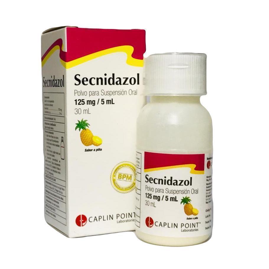 SECNIDAZOL 125 MG/5ML SUSP ORAL X 30ML (SECNIDAL/FAZOL) CAPLIN POINT