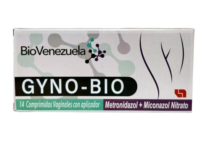 GYNO-BIO METRONIDAZOL + MICONAZOL 14 COMP VAG (GYNOTRAN)