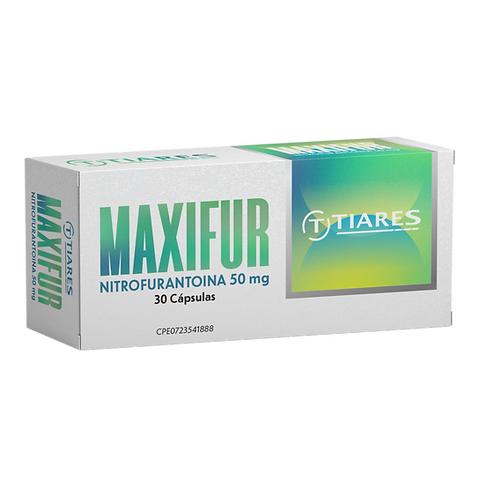 MAXIFUR NITROFURANTOINA 50 MG X 30 CAP (MACRODANTINA/URODANTINA)