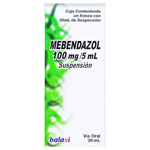 MEBENDAZOL 100 MG / 5 ML X 30 ML SUSP ORAL (BENDAMEN/ BRIPERIN)