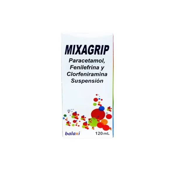 MIXAGRIP PARACETAMOL- FENILEFRINA- CLORFENIRAMINA SUSP. 120ML