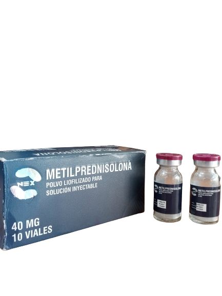 METILPREDNISOLONA 40 MG SOL INY I.V/I.M (SOLUMEDROL/ NOVACORT)