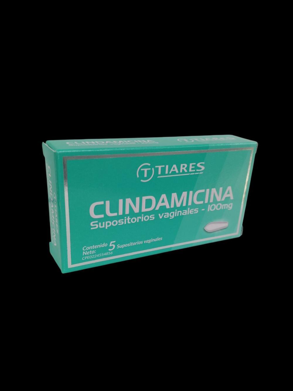 CLINDAMICINA 100 MG 5 SUPOSITORIOS VAGINALES