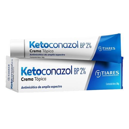 KETOCONAZOL BP 2% CREMA TOPICA (KETAZOL) 30G TIARES