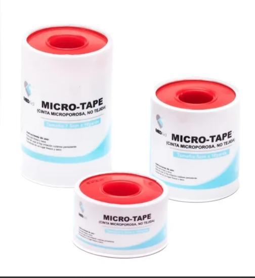 ADHESIVO MICRO-TAPE (CINTA MICROSCOPICA, NO TEJIDA) 2.5CM X 10 YDS