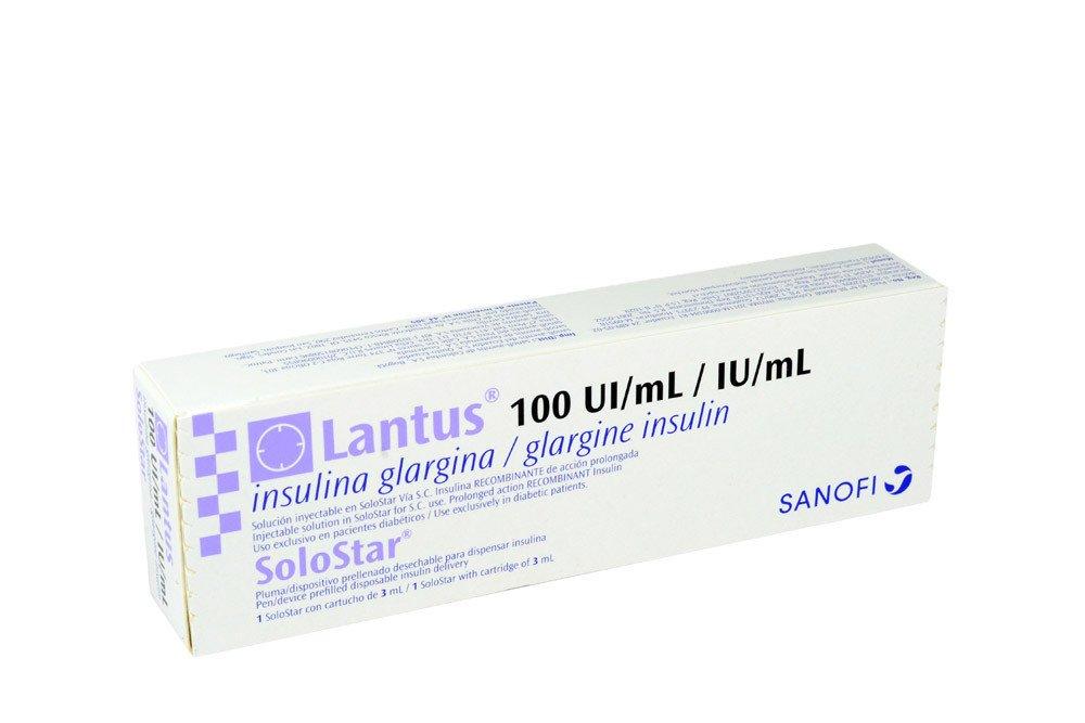 LANTUS INSULINA GLARGINA SOLOSTAR 100 U/ML 3ML