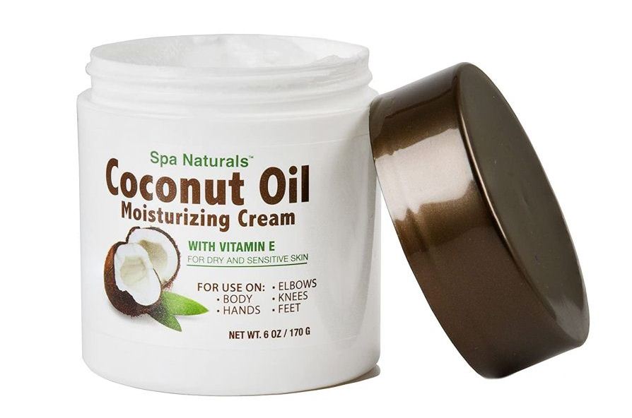 SPA NATURALS COCONUT OIL CREMA CUERPO Y PEIL 6 OZ 170G 