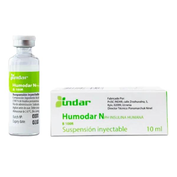 INSULINA HURNODAR R 100R HUMANA NPH 100UI/ML S.C CADENA DE FRIO