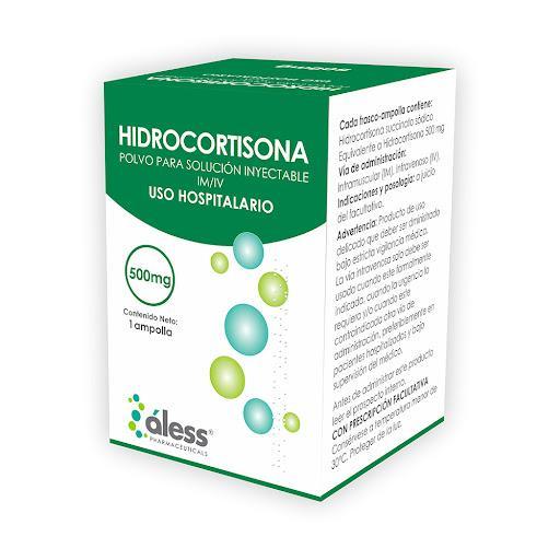 HIDROCORTISONA 500 MG AMP I.V. / I.M. IPS PHARMACEUTICALS