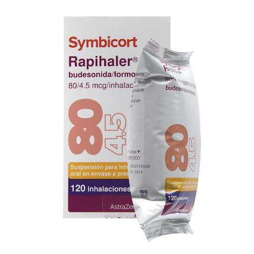 SYMBICORT RAPIHALER BUDESONIDA/FORMOTEROL 80/4.5MCG INHALADOR (VANNAIR)