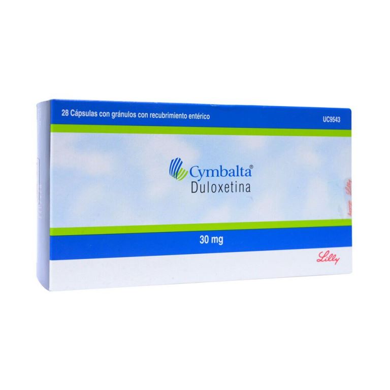 DULOXETINA CYMBALTA 30 MG X 28 CAP