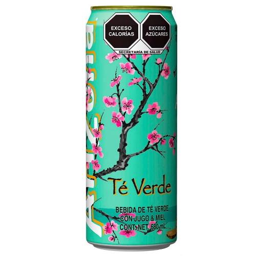 ARIZONA BEBIDA ENERGIZANTE LATA CONT 340 ML SABOR TE VERDE