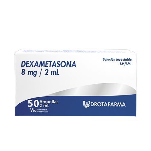 DEXAMETASONA 8MG/2ML SOL INY IV/IM 1 AMP DROTAFARMA