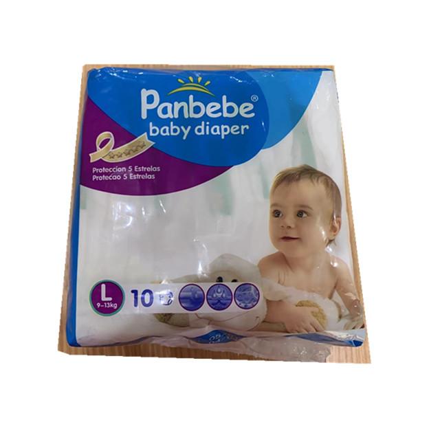 PANBEBE PAÑALES 10 PZAS DES T/G 9-13 KG 