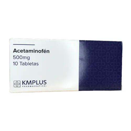 ACETAMINOFEN 500 MG X 10 TAB ATAMEL 