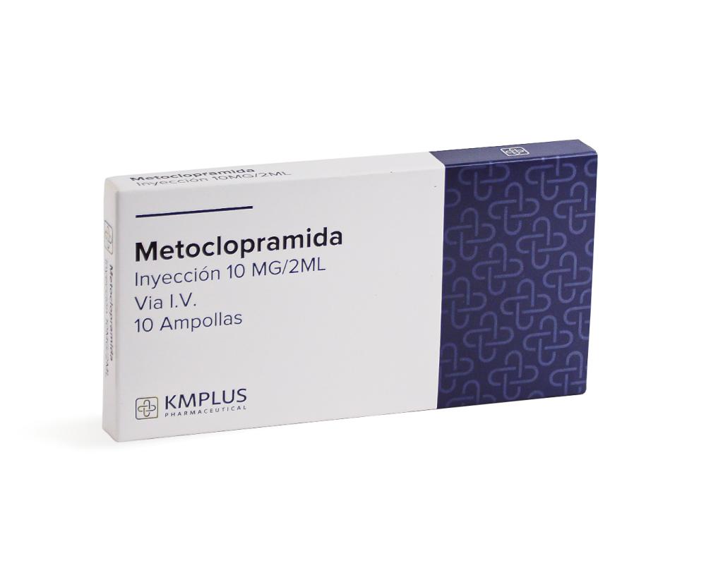 METOCLOPRAMIDA 10MG/2ML SOL INY IM/IV X 1 AMP