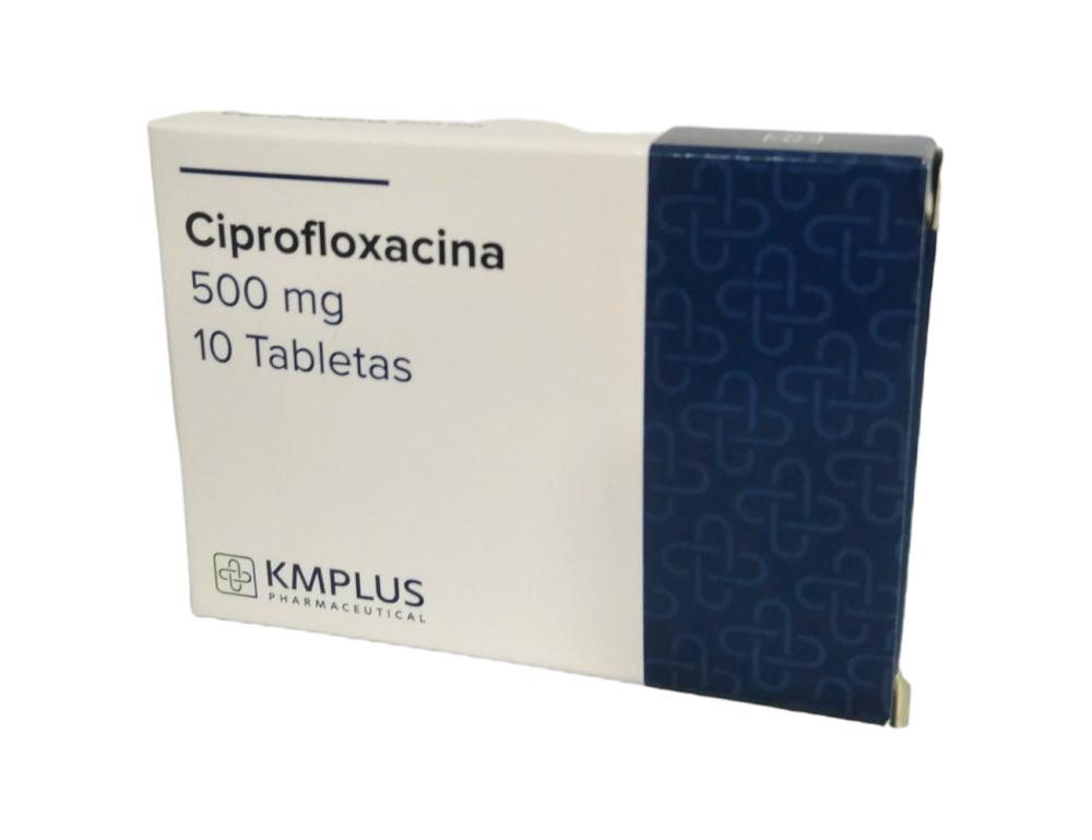 CIPROFLOXACINA 500 MG X 10 TAB KMPLUS