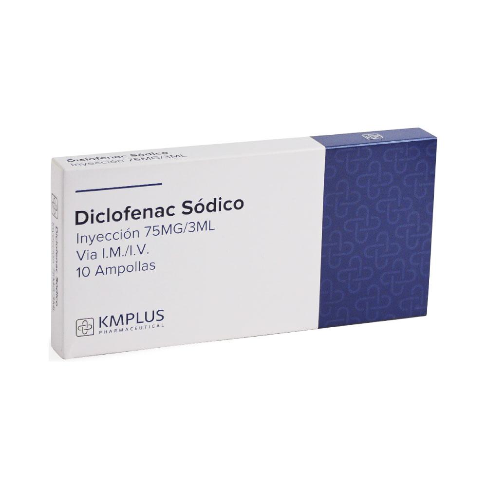 DICLOFENAC SODICO 75MG/3ML X 1 AMP KMPLUS