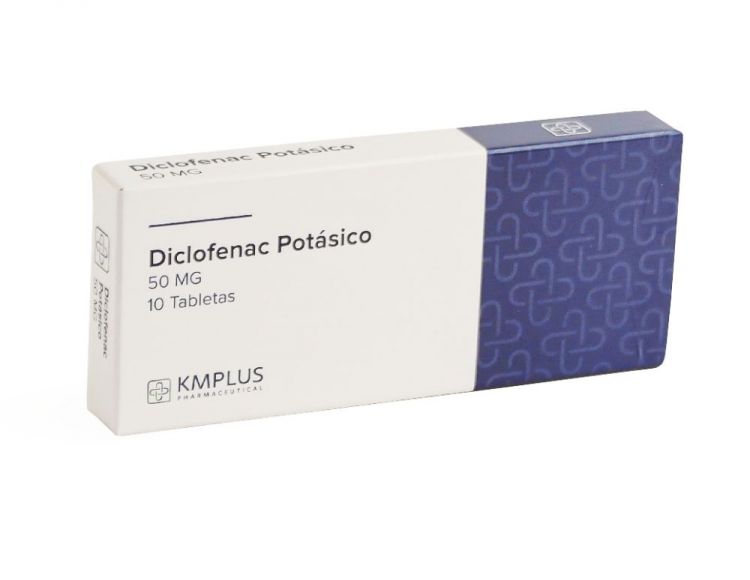 DICLOFENAC POTASICO 50 MG X 10 TAB (AFLAMAX) KMPLUS 