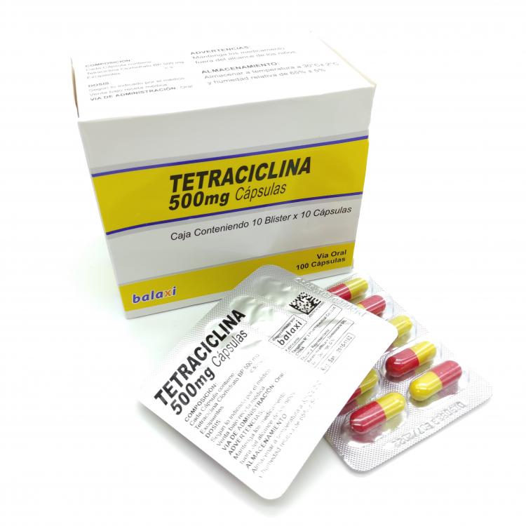 BLIST TETRACICLINA 500MG X 10 TAB (TETRALYSAL)