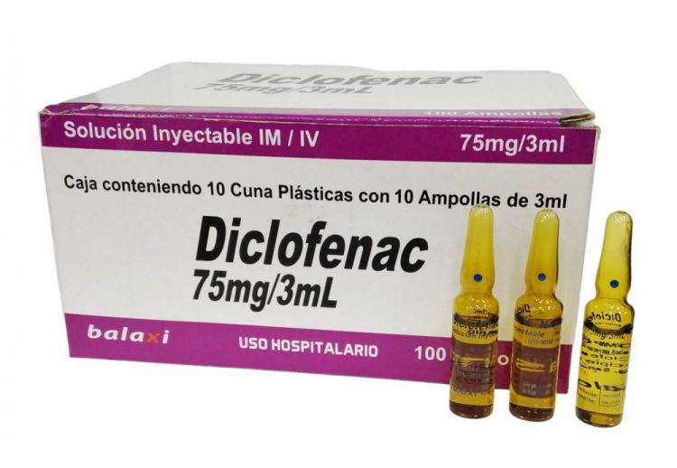 DICLOFENAC SODICO INY 75MG/3ML IM/IV (VOLTAREN)