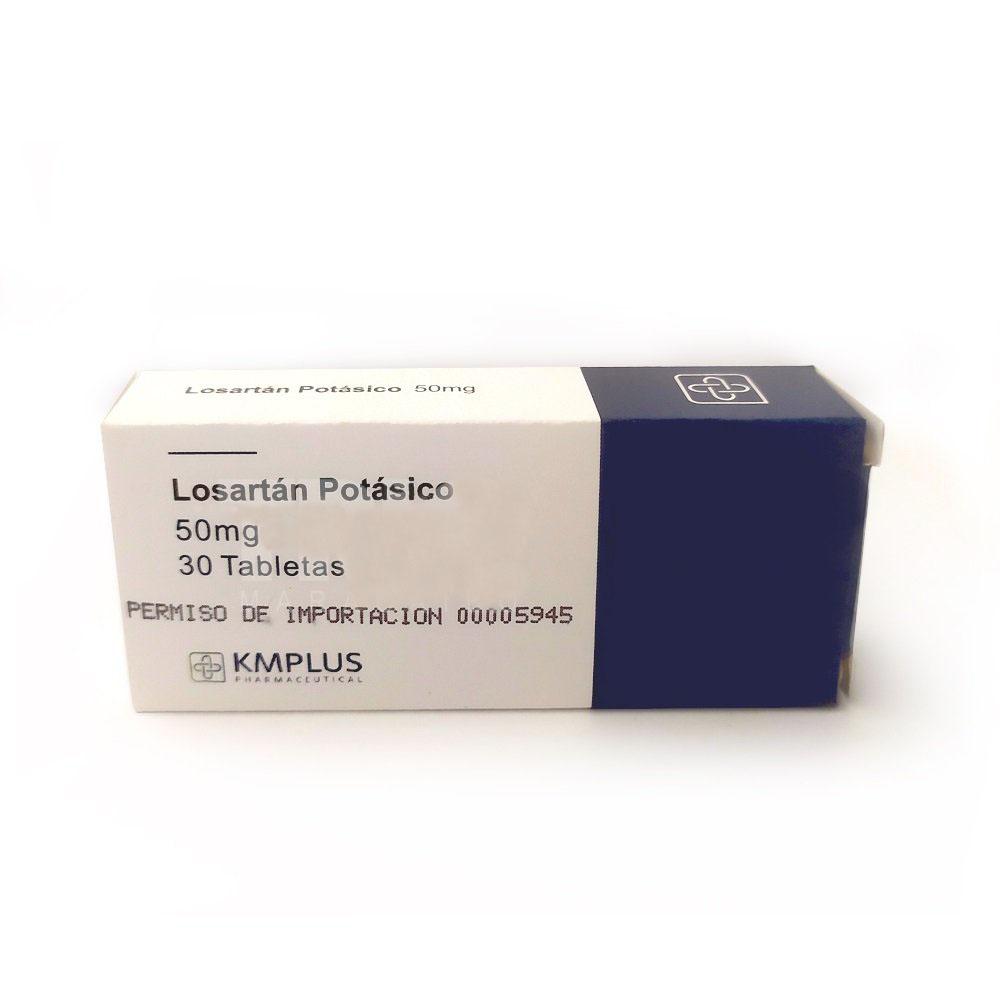 LOSARTAN POTASICO 50 MG X 30 TAB (COZAAR/ LOSACOR/ NEFROTAL)