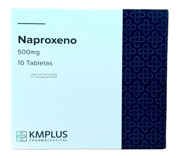 NAPROXENO 500 MG X 10 TAB KMPLUS