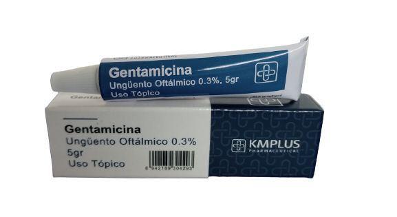 GENTAMICINA 0.3 % UNGUENTO 5 GR OFTALMICO (GENTALYN)