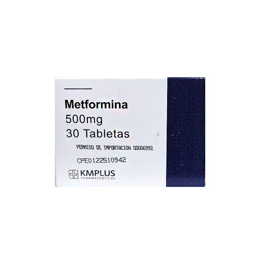 METFORMINA 500 MG X 30 TAB