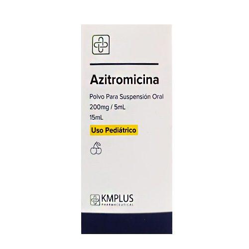 AZITROMICINA 200MG/5 ML POLVO SUSP ORAL PED 15ML (AZITRODEX)