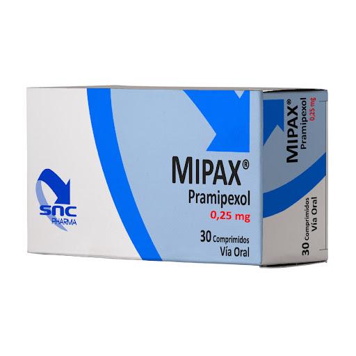 MIPAX PRAMIPEXOL 0.25MG X 30 COMP REC (LABRIXILE)