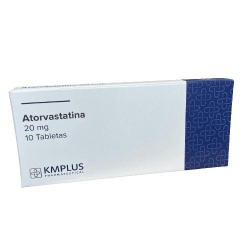 ATORVASTATINA 20MG X 10 TAB (AMLOVASTIN/ CADUET)