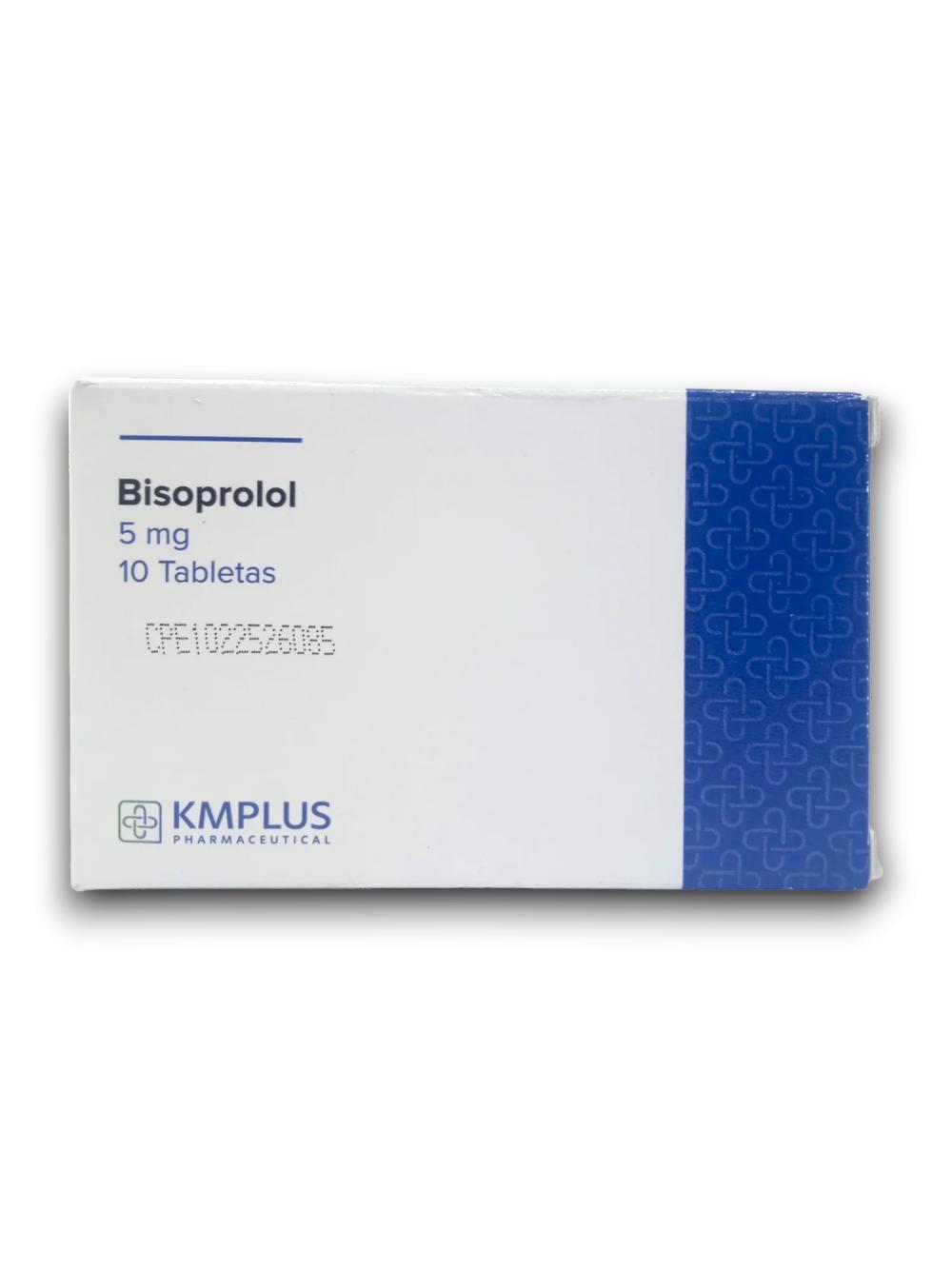 BISOPROLOL FUMARATO 5MG X 10 TAB (BIOTALOL CORENTEL)