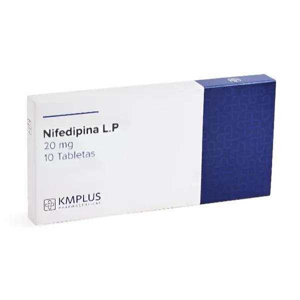 NIFEDIPINA 20 MG X 10 TAB LP (NIFELAN TENSOMAX TENSOPIN)