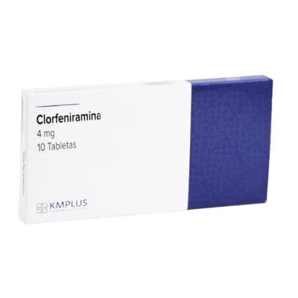 CLORFENIRAMINA 4MG X 10 TAB