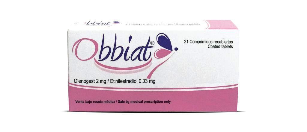 OBBIAT DIENOGEST 2 MG / ETINILESTRADIOL 0.03 MG X 21 COMP (YAEL/ FLORENCE 28)