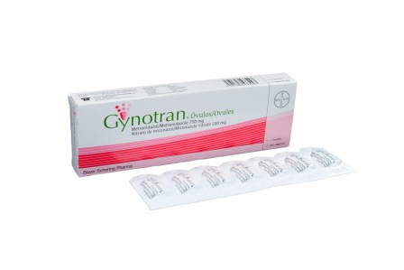 GYNOTRAN 750MG-200MG X 7 OVULOS VAGINALES 