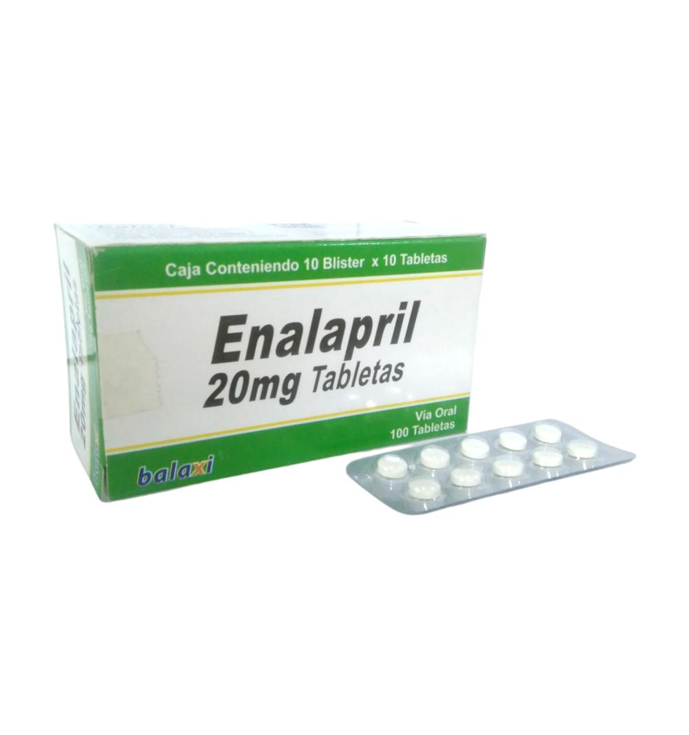 BLIST ENALAPRIL 20 MG X 10 TAB (LOTRIAL/ FIBROSAN/ REMINAL)