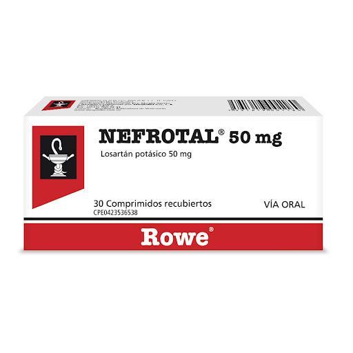 NEFROTAL LOSARTAN POTASICO 50 MG X 30 COM REC 