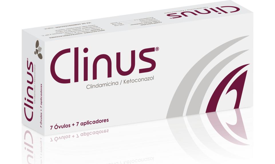 CLINUS CLINDAMICINA 100MG / KETOCONAZOL 400MG X 7 OVULO + 7 APLIC