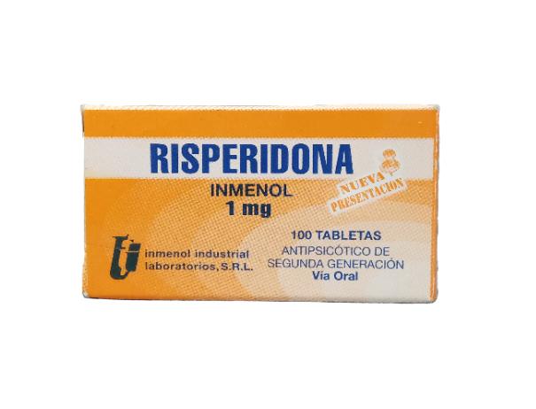 BLIST RISPERIDONA 1MG X 10 TAB (RIDAL RISPEN RISPERID RISPERDAL)