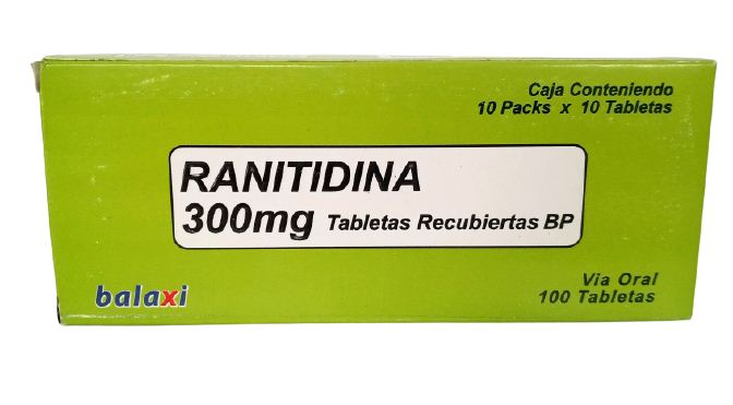 BLIST RANITIDINA 300MG X 10 TAB (VIZERUL)