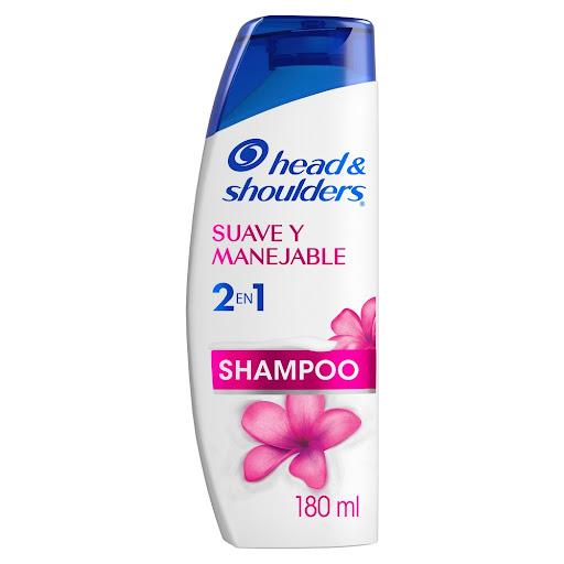 HEAD & SHOULDERS SHAMPOO SUAVE Y MANEJABLE 180ML