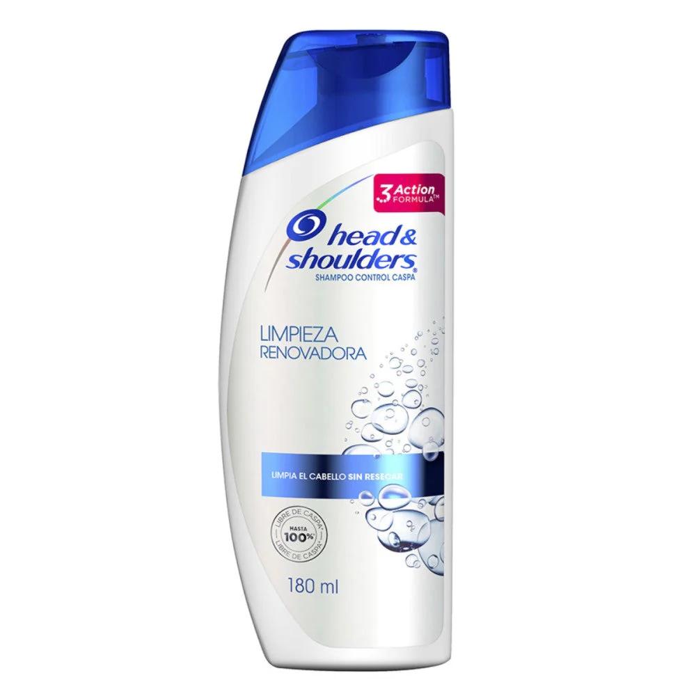 HEAD & SHOULDERS SHAMPOO LIMPIEZA RENOVADORA 180ML