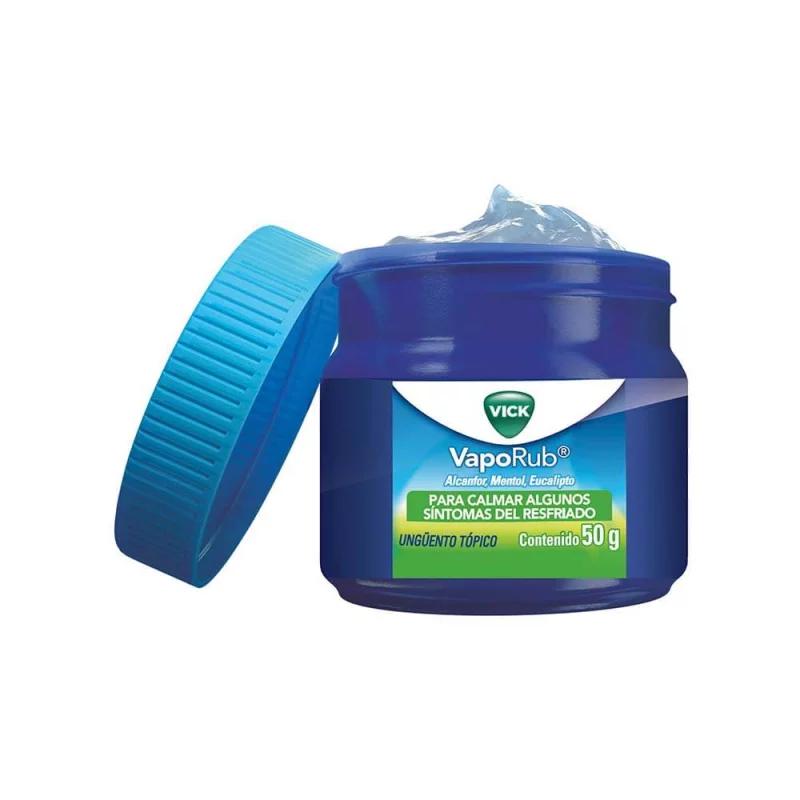 VICKS VAPORUB (ALCANFOR MENTOL EUCALIPTO) 50G