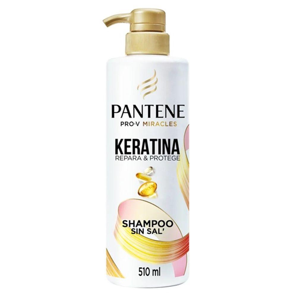 PANTENE SHAMPOO KERATINA REPARA Y PROTEGE 510ML