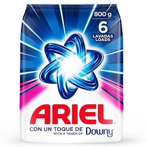 ARIEL DET POLVO TOUCH OF DOWNY 800 GR