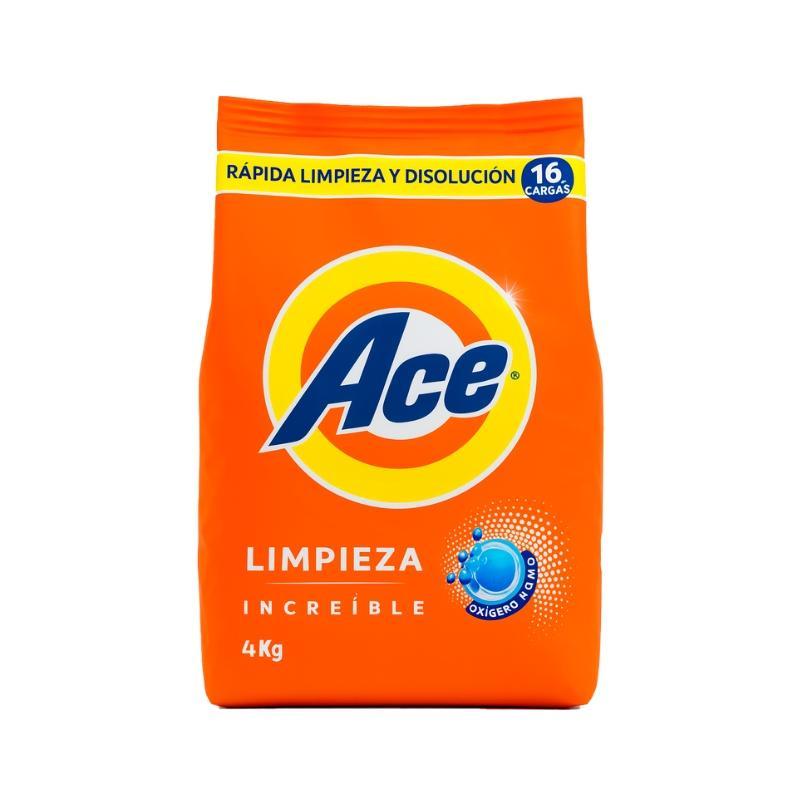 ACE DETERGENTE EN POLVO REG 4 KG 