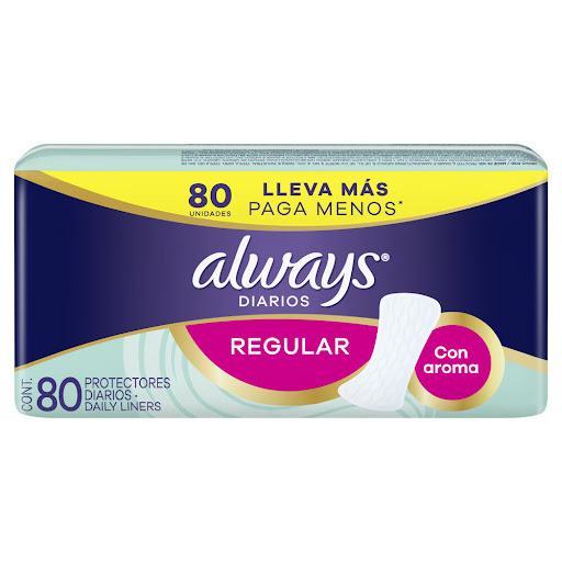 ALWAYS PROTECTOR DIARIO X 80 UND
